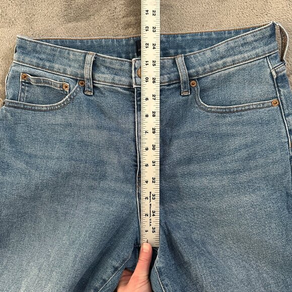 J. Crew Factory Curvy Essential Straight Jeans Women's size 29 2024 - Picture 8 of 10